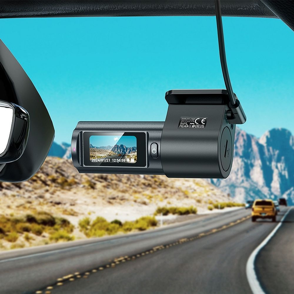 HOCO driving recorder with display 2K DV7 black - Image 8