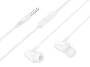 HOCO earphones universal with microphone M112 white