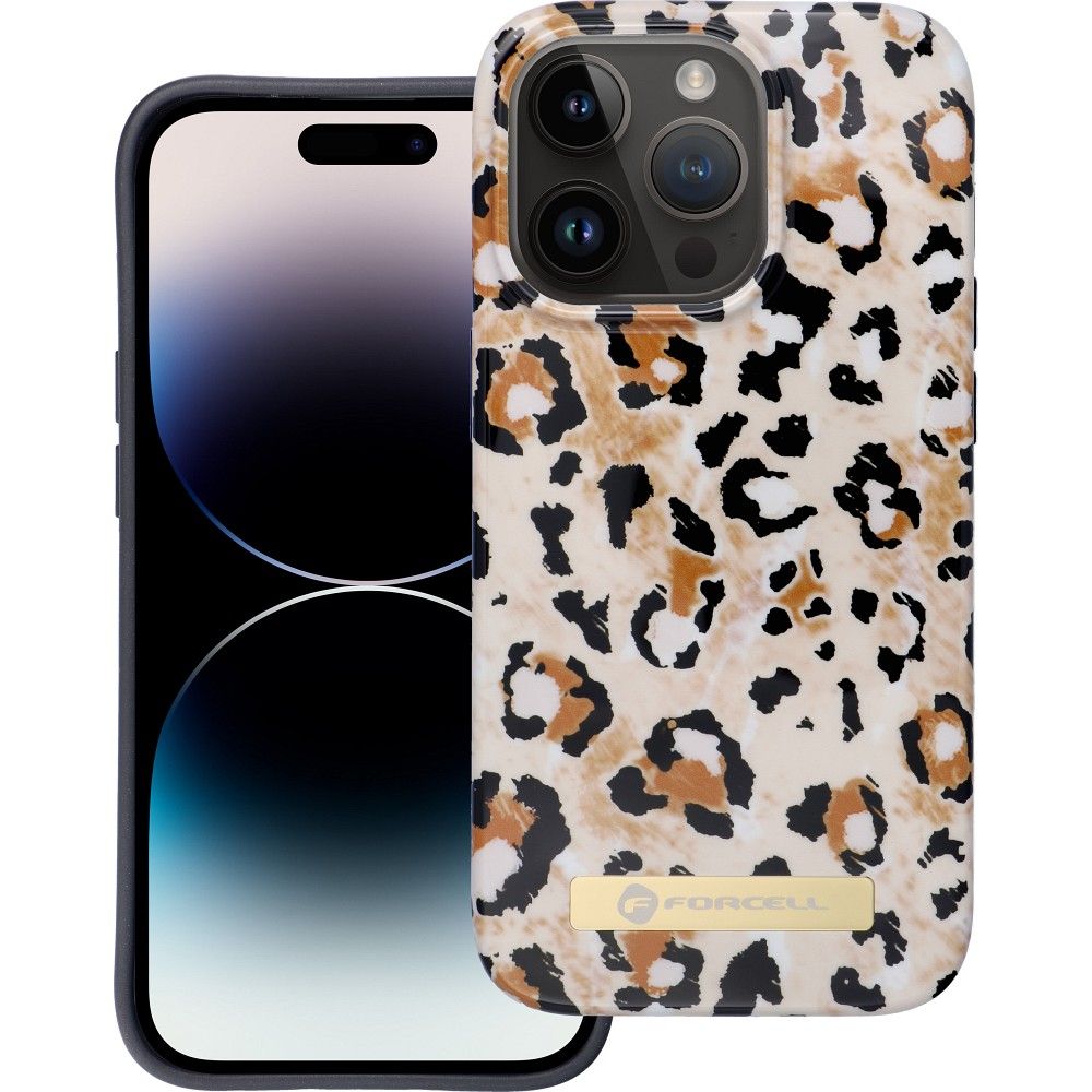 FORCELL F-PROTECT Mirage case compatible with MagSafe for IPHONE 14 Pro wild panther - Image 2