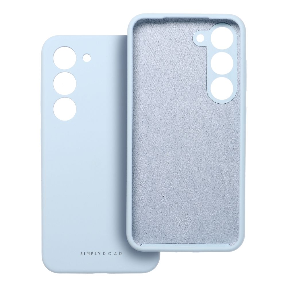 Roar Cloud-Skin Case - for Samsung Galaxy A35 5G Light Blue
