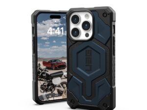 ( UAG ) Urban Armor Gear Monarch Pro for IPHONE 15 PRO compatible with MagSafe kevlar black