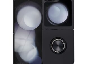 SILICONE RING Case for SAMSUNG Z Z Flip 5 black