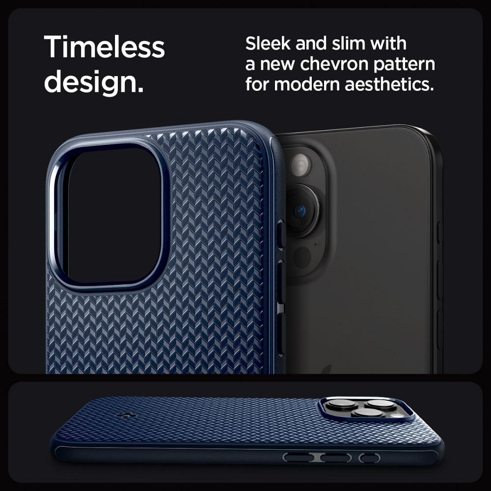 SPIGEN Mag Armor compatible with MagSafe for IPHONE 15 PRO navy blue - Image 10