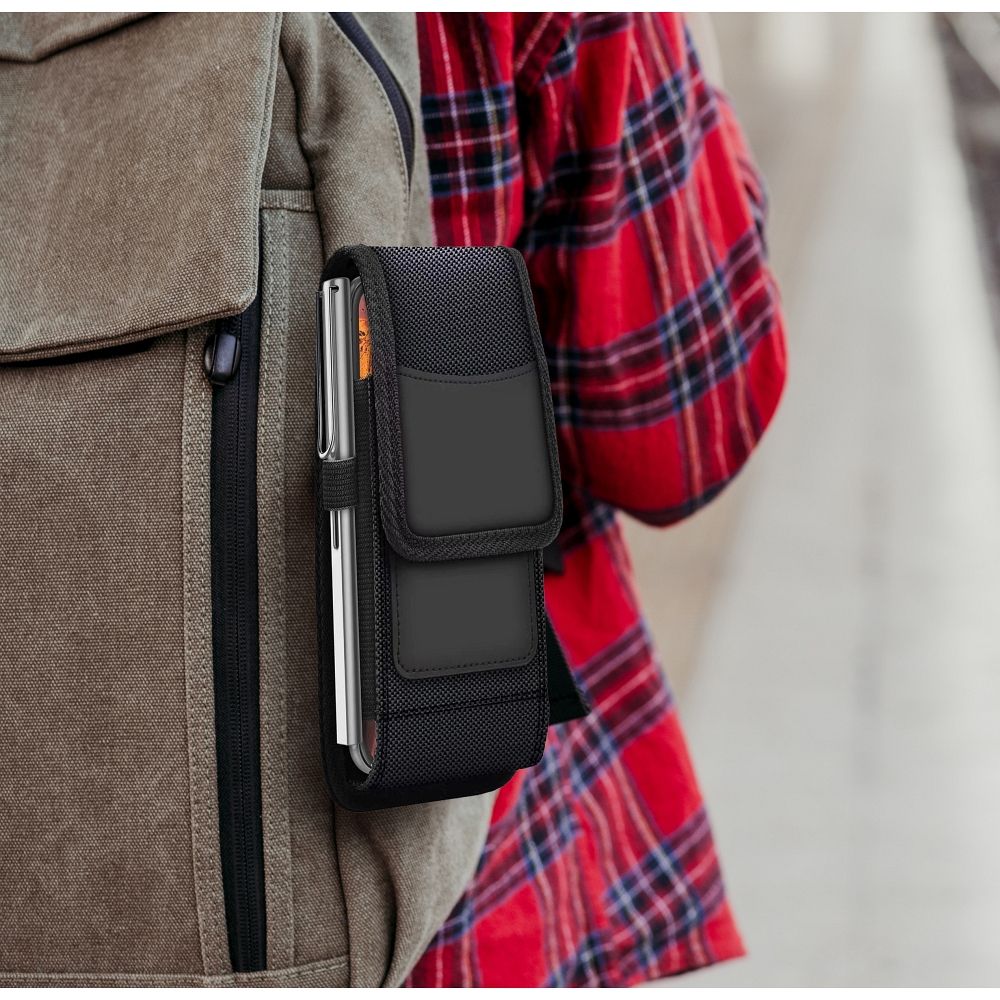 Vertical universal case OXFORD model 4 for IPHONE 13 PRO MAX / SAMSUNG S21 Ultra / XIAOMI 12 Ultra black - Image 13