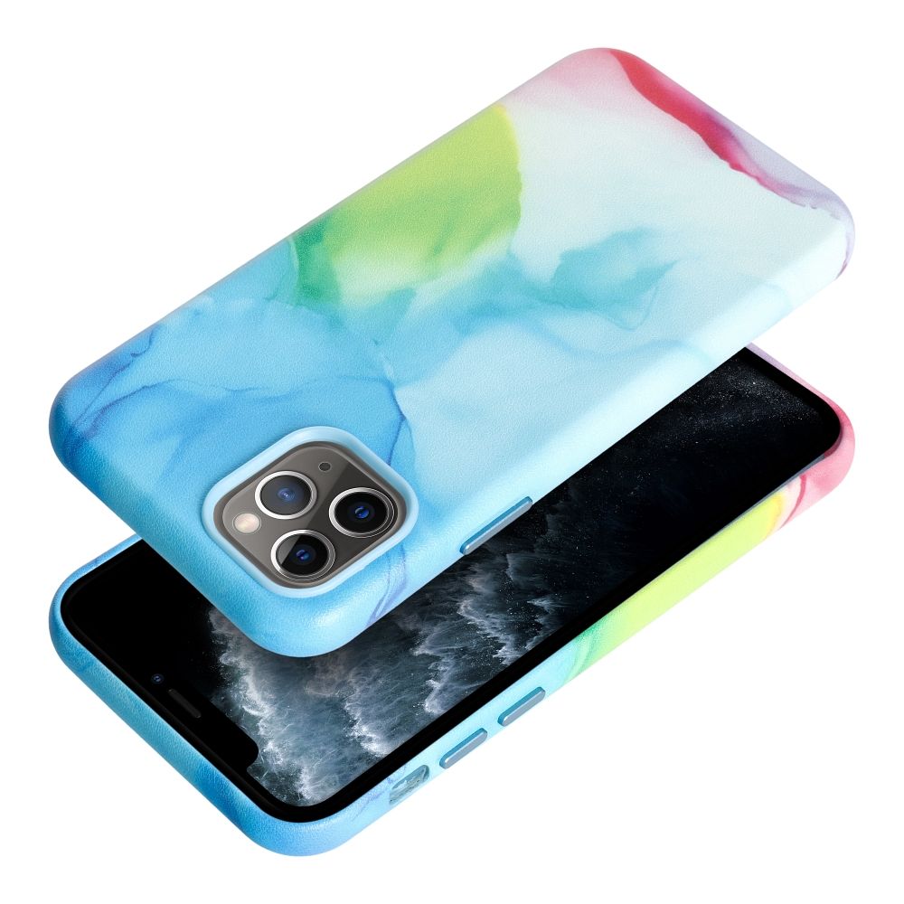 LEATHER MAG COVER case for IPHONE 11 Pro color splash - Image 2