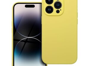 Case SILICONE 2mm for IPHONE 14 Pro lemon