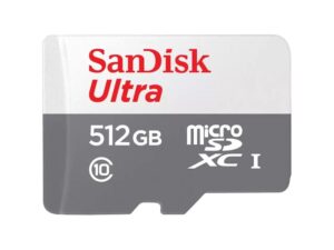 SANDISK memory card ULTRA SDXC 512GB 100MB/s class 10