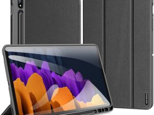 DUX DUCIS case DOMO foldable with pencil storage for SAMSUNG Tab S8 (X700/X706)/S7 (T870/T875/T876B) black