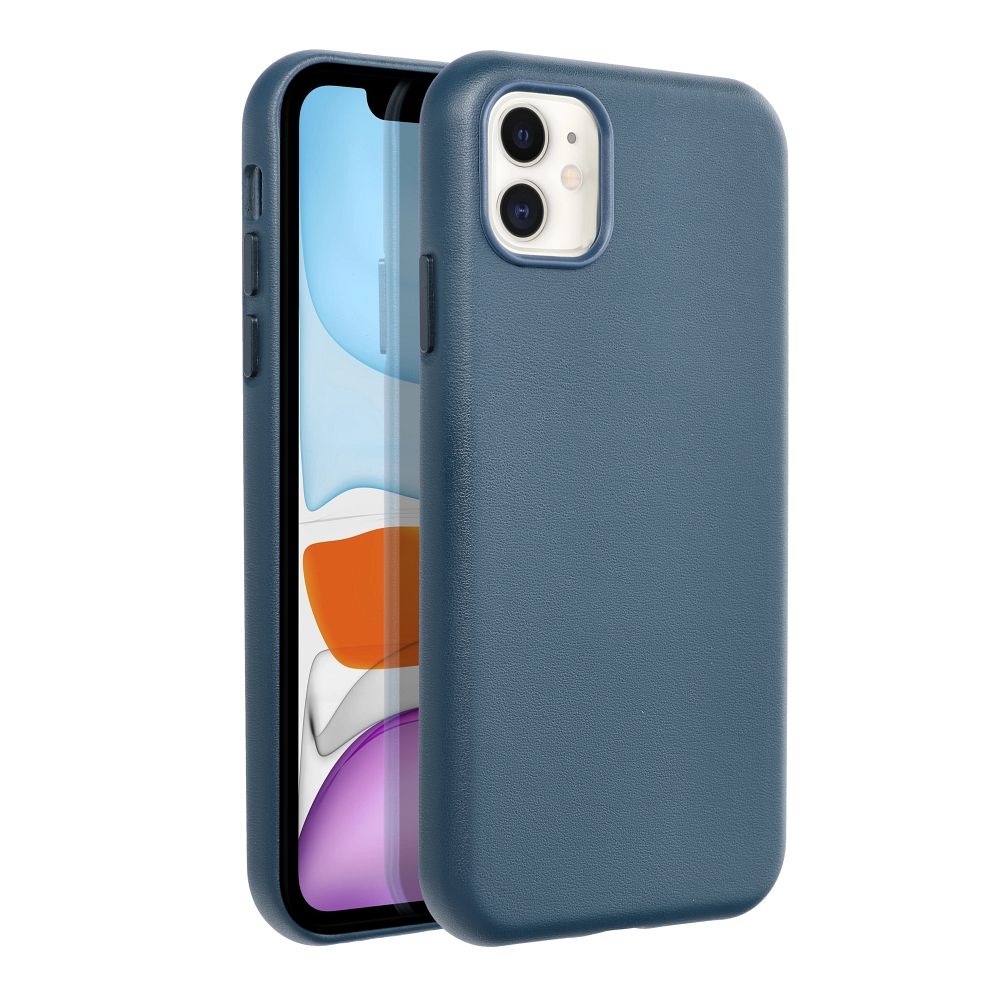 LEATHER MAG COVER case for IPHONE 11 indigo blue - Image 2