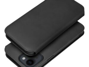 DUAL POCKET Book case for IPHONE 15 Pro black