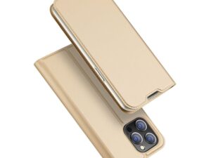 DUX DUCIS wallet case SKIN PRO for IPHONE 14 Pro gold