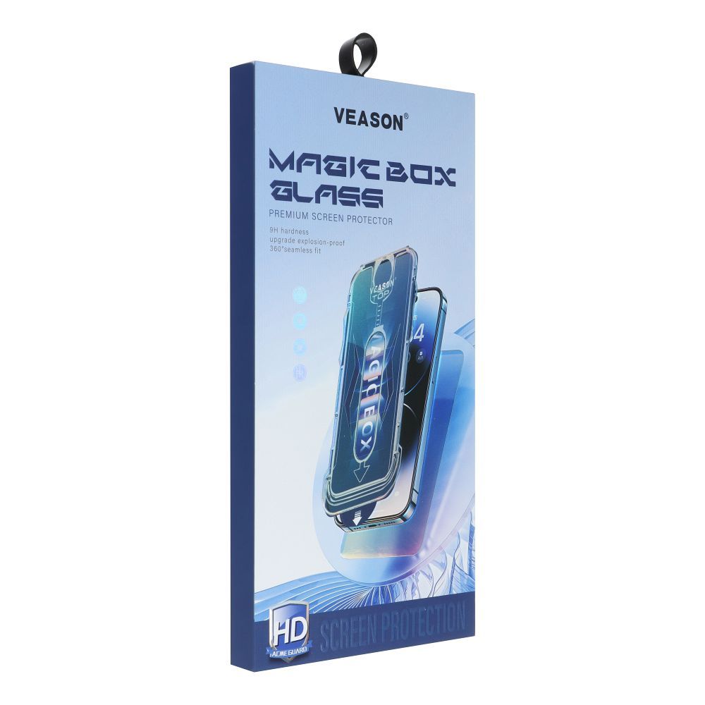 6D Pro Veason Easy-Install Glass - for Iphone XS Max black - Image 7