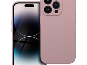 Case SILICONE 2mm for IPHONE 14 Pro sand pink