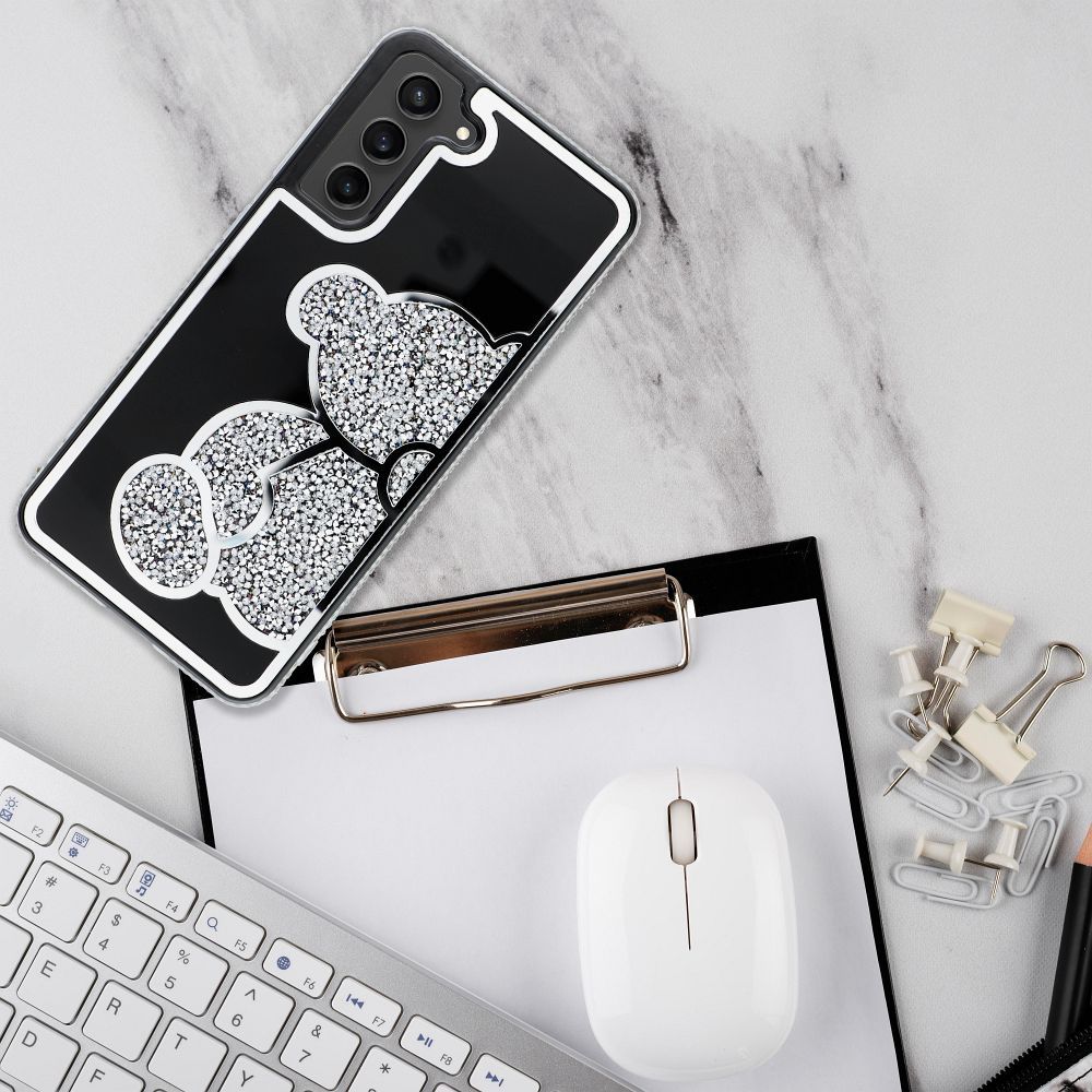 TEDDY BEAR Case for SAMSUNG S23 silver - Image 4
