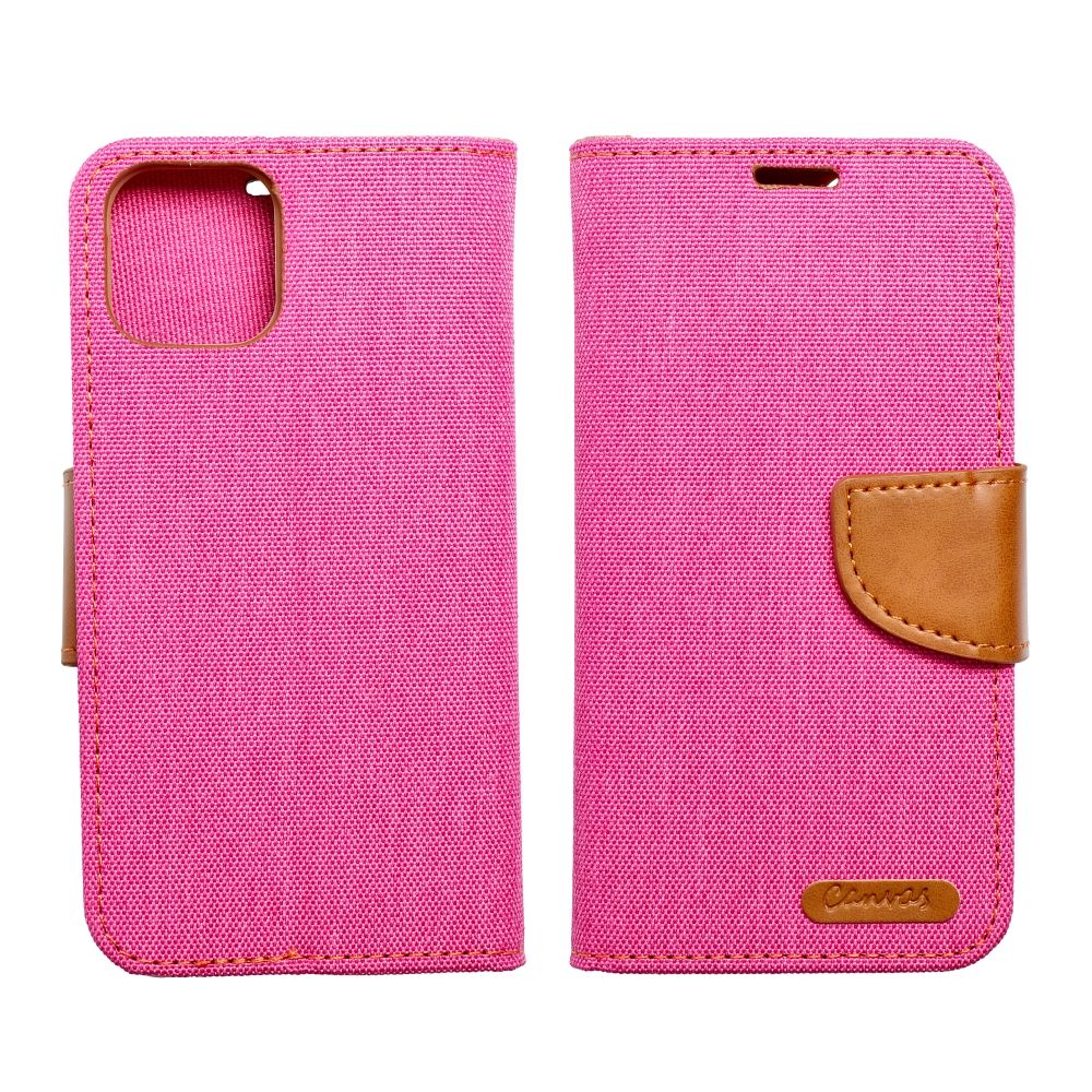 CANVAS Book case for SAMSUNG A55 5G pink - Image 3