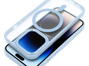 MATTE MAG COVER case compatible with MagSafe for IPHONE 16 Pro Max blue