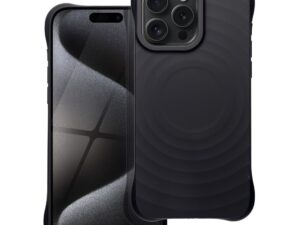 Silicone Zephyr Mag Cover compatible with MagSafe do IPHONE 15 PRO MAX black