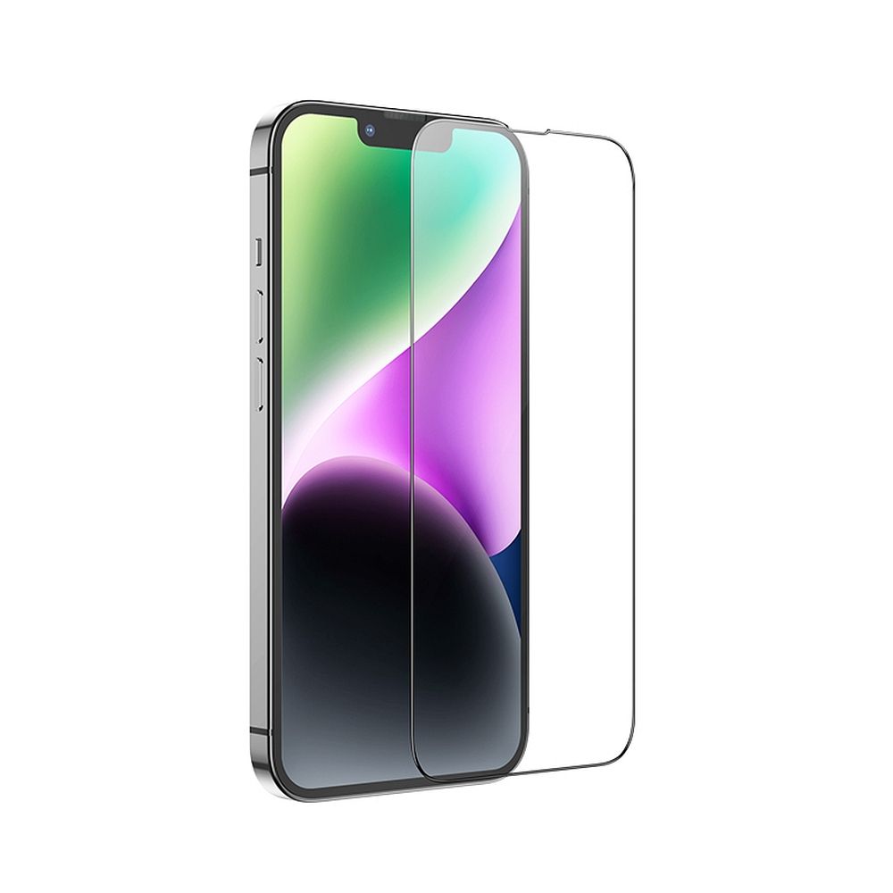 HOCO tempered glass HD 5D Guardian shield (SET 10in1) - for iPhone 13 / 13 Pro / 14 black (G14)