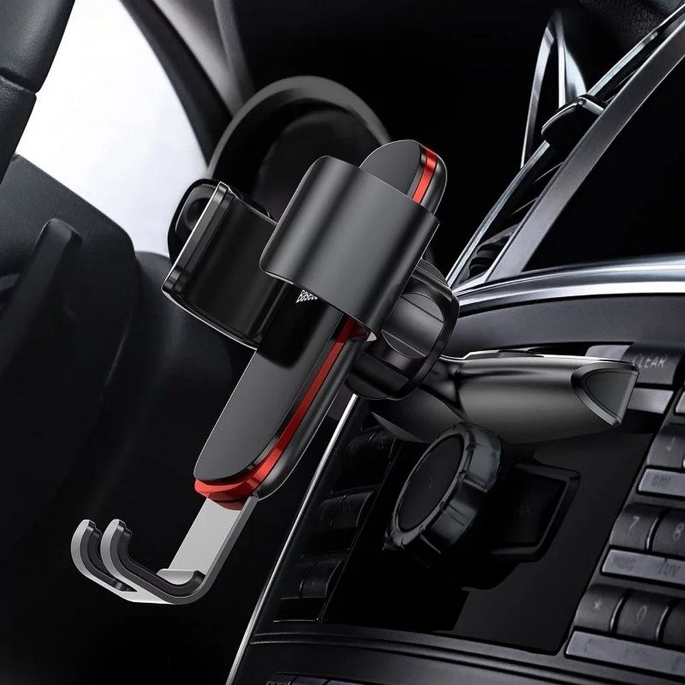 BASEUS gravity car holder for CD slot SUYL-J01 black - Image 5