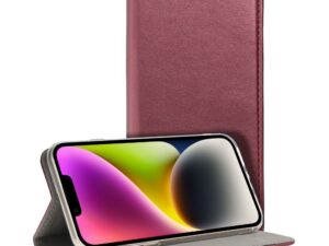 SMART MAGNETO Book case for SAMSUNG A13 4G burgundy