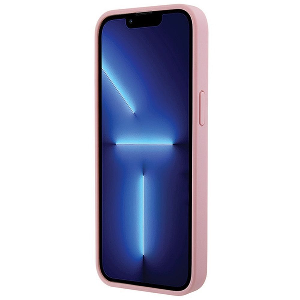 GUESS case for IPHONE 15 Pro GUHCP15LP4EPMP (Quilted 4G Classic) pink - Image 2