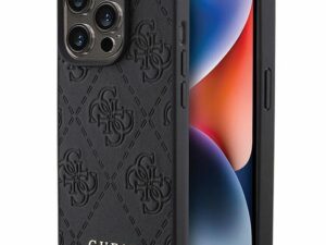 GUESS case for IPHONE 15 Pro GUHCP15LP4EPMK (Quilted 4G Classic) black