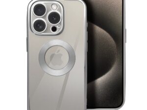 Case GLAM for IPHONE 15 Pro Max silver