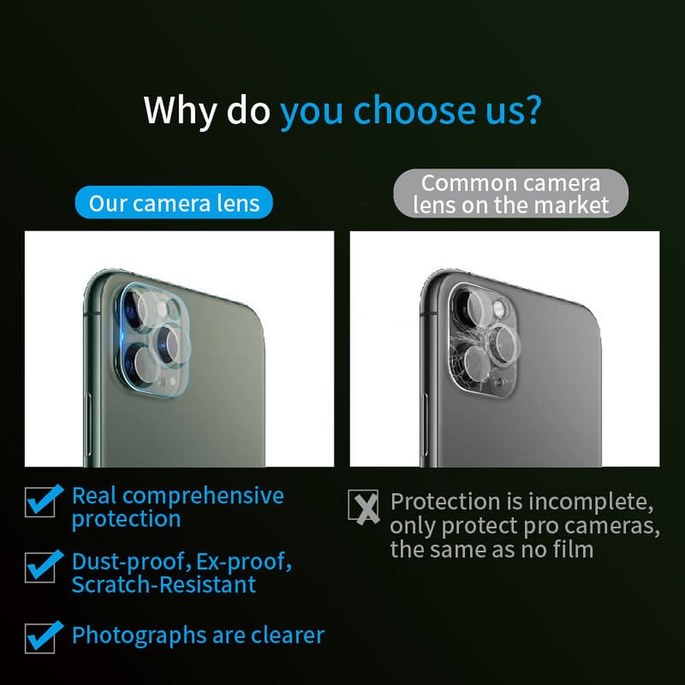Bestsuit Flexible Hybrid Glass for Samsung A35 camera lenses - Image 3