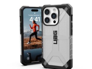 (UAG) Urban Armor Gear Plasma case for IPHONE 15 PRO ice