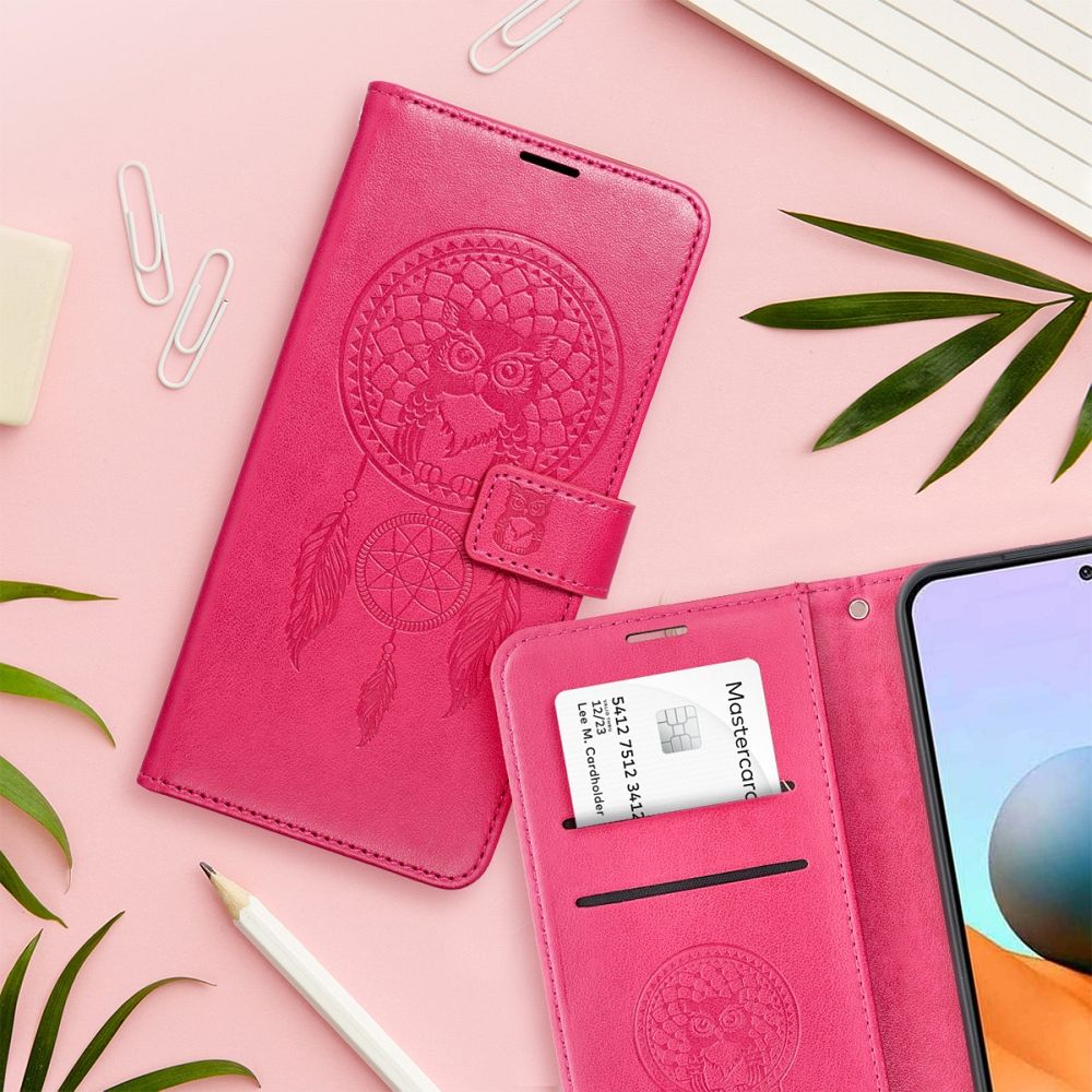 MEZZO Book case for SAMSUNG A15 4G / A15 5G dreamcatcher magenta - Image 6