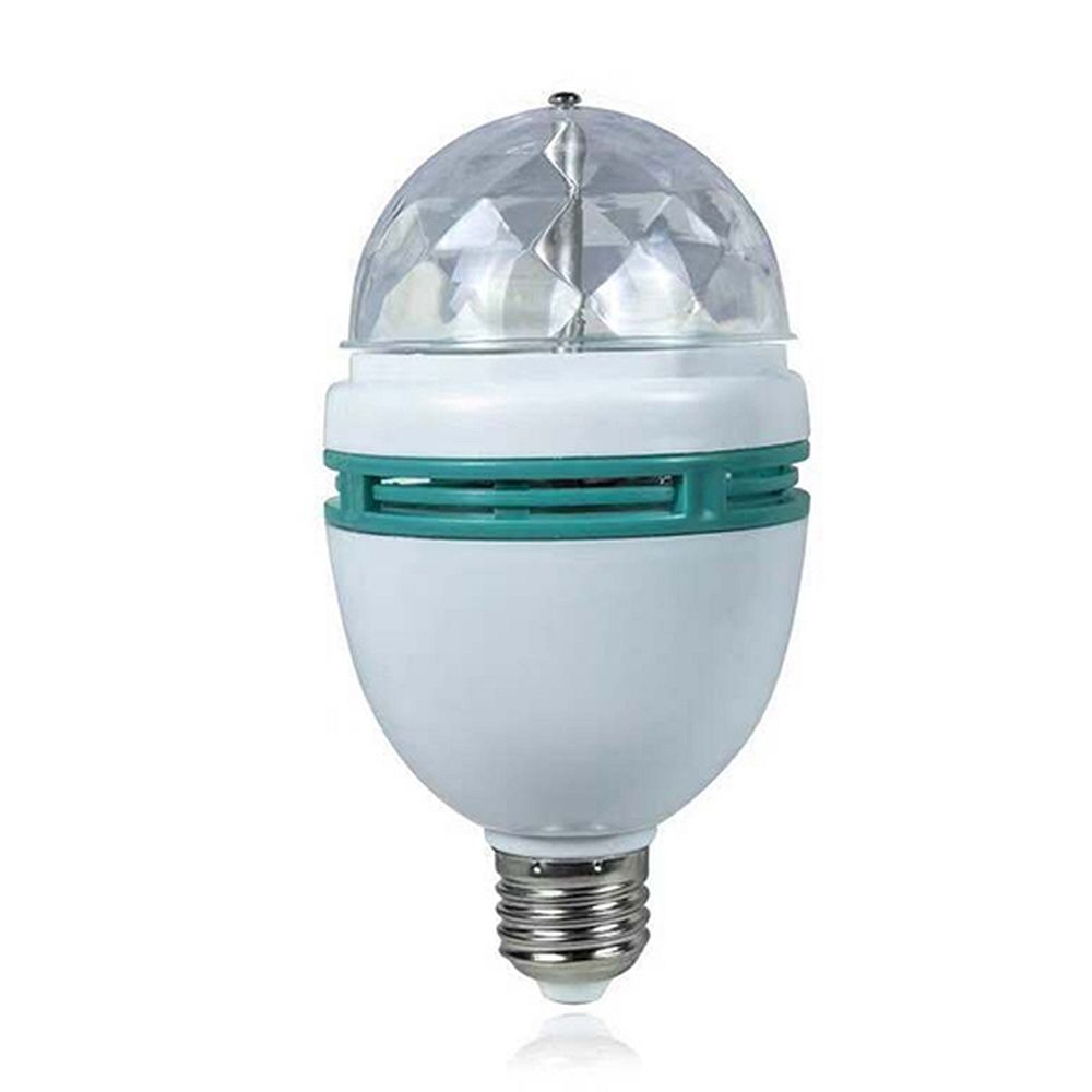 Disco LED bulb Mini Party light RGB rotating E27 LBMPL - Image 2