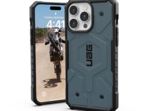 ( UAG ) Urban Armor Gear Pathfinder compatible with Magsafe for IPHONE 15 PRO MAX cloud blue