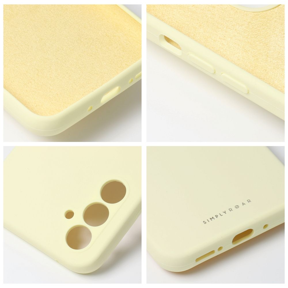 Roar Cloud-Skin Case - for Samsung Galaxy A35 5G Light Yellow - Image 5