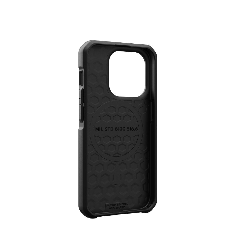 (UAG) Urban Armor Gear Metropolis LT case compatible with MagSafe for IPHONE 15 PRO kevlar black - Image 14