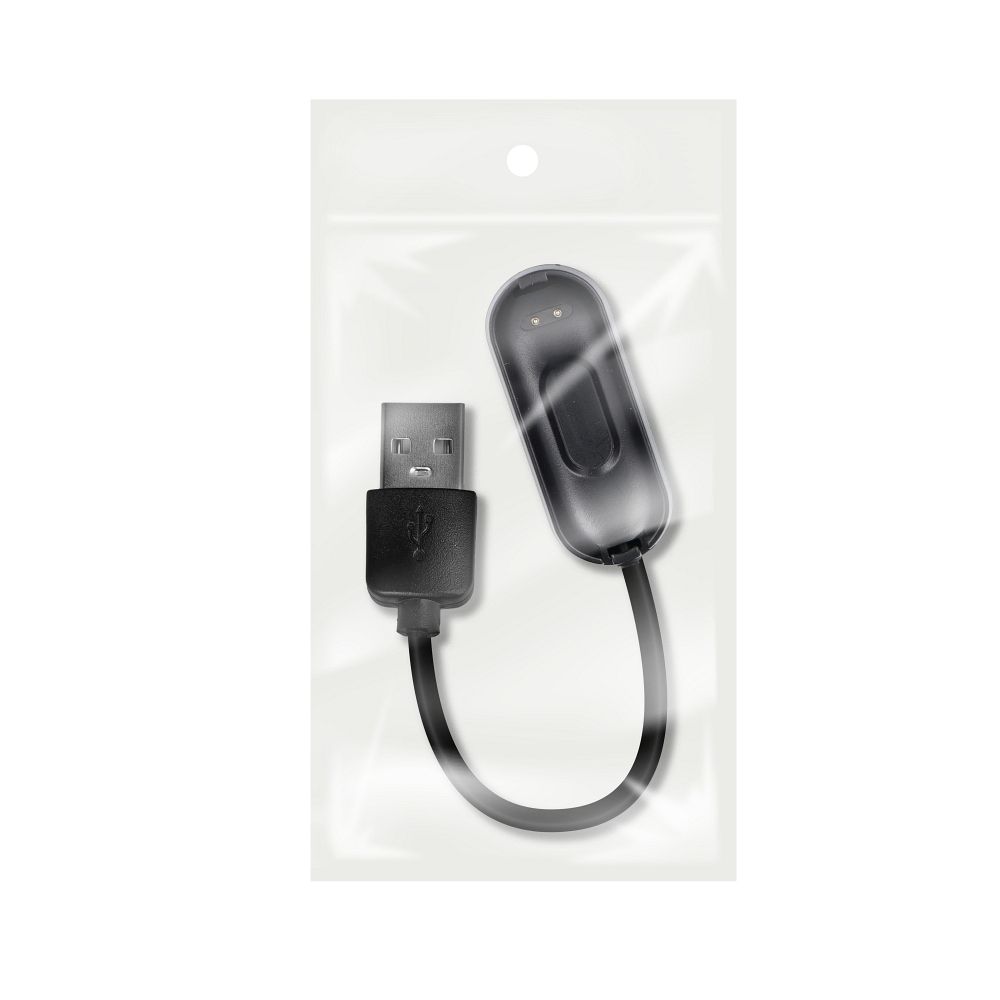 Cable USB A for charging XIAOMI Mi Band 4 0,15 m black - Image 4
