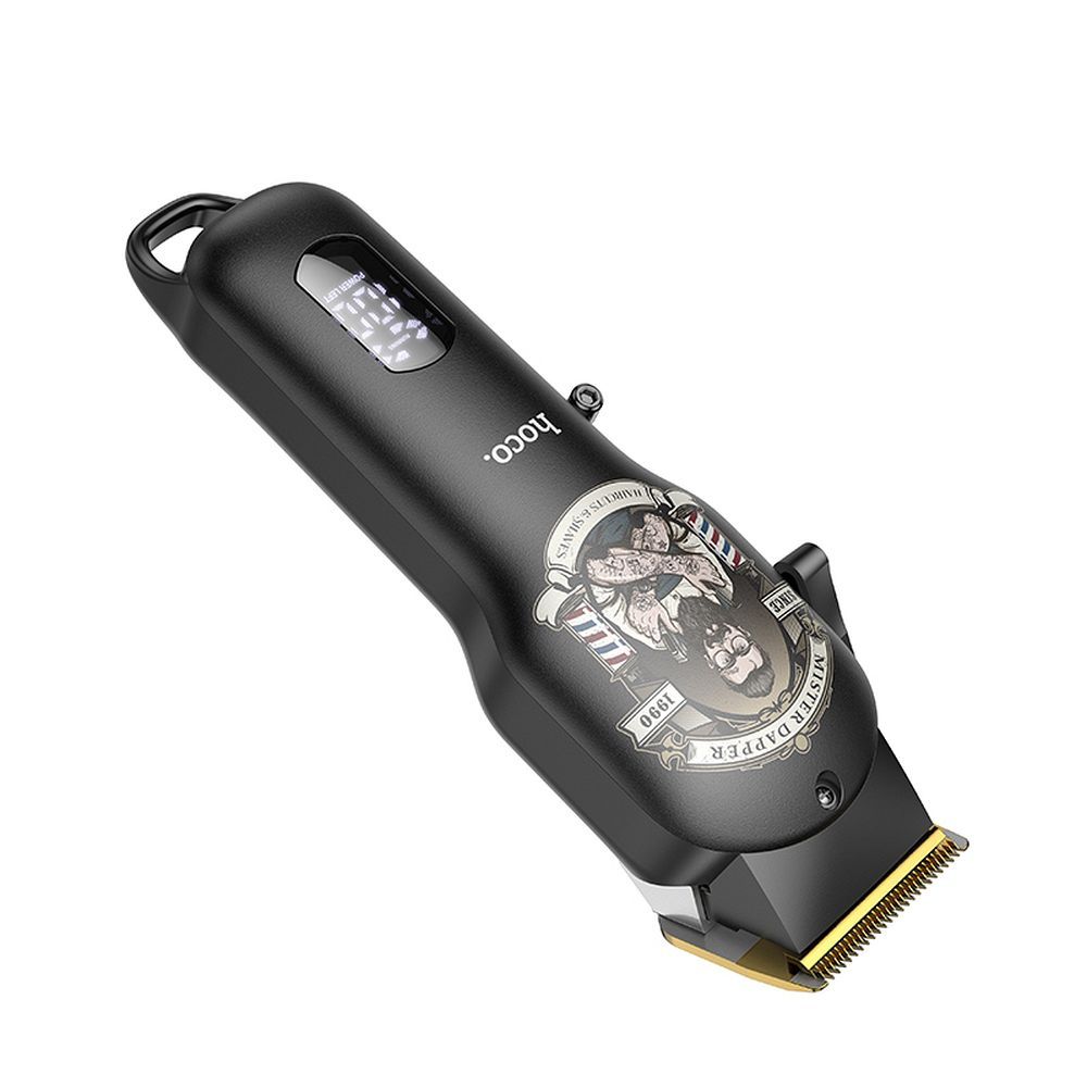 HOCO electric hair clipper with digital display HP20 black - Image 4