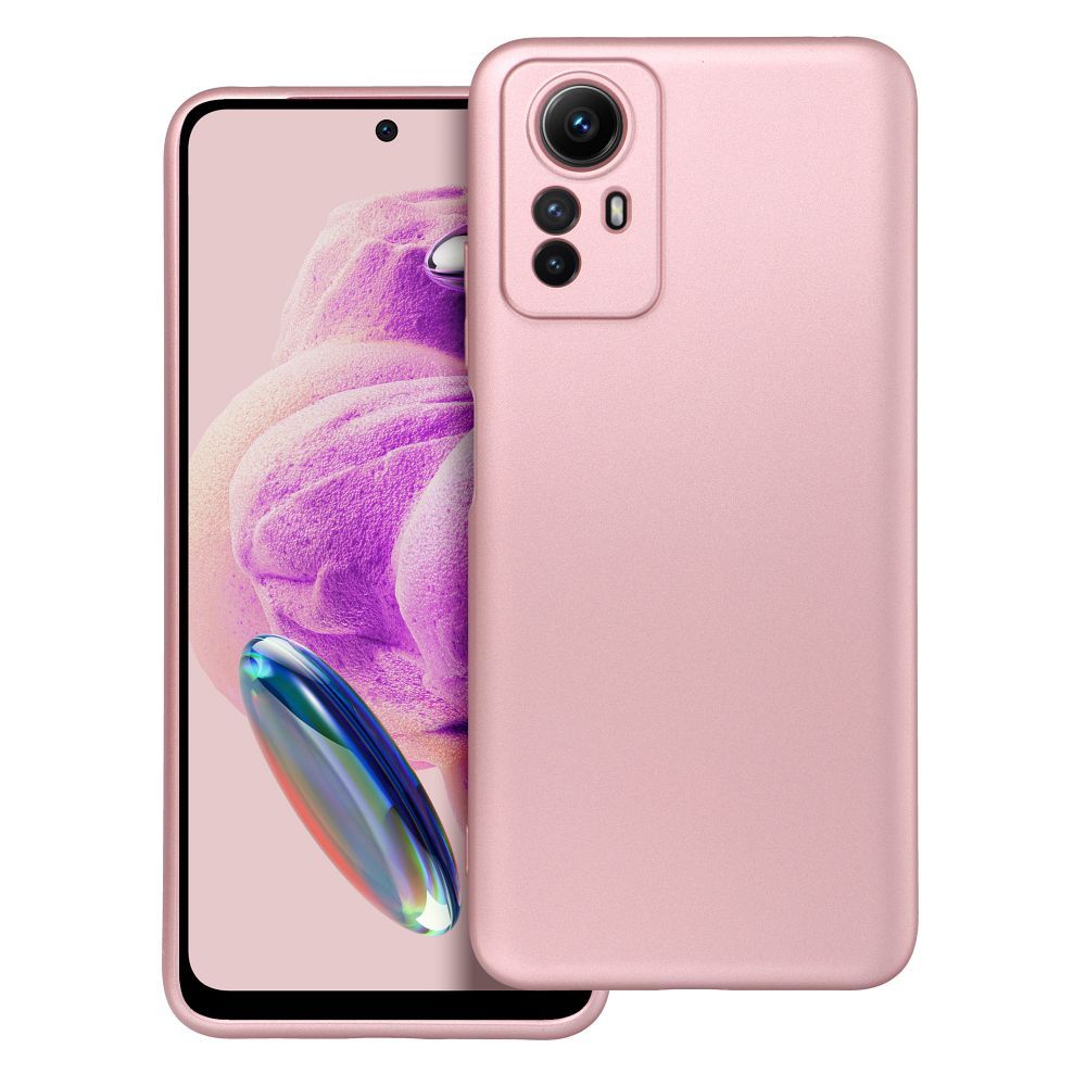 METALLIC Case for XIAOMI Redmi Note 12S pink