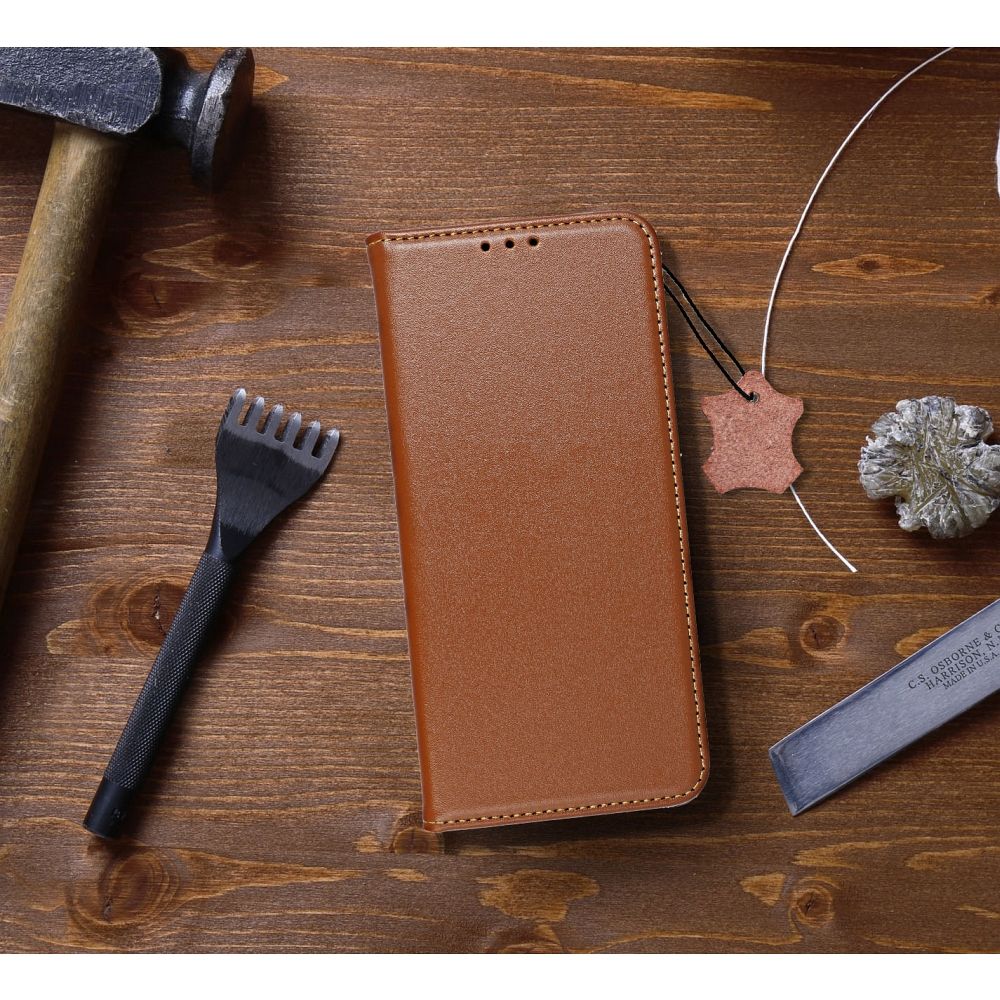 Leather case SMART PRO for XIAOMI Redmi NOTE 11 PRO / 11 PRO 5G brown - Image 5