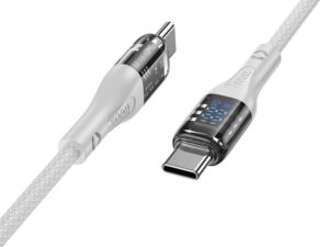 HOCO cable Type C to Type C PD 5A 100W U115 1.2 m gray