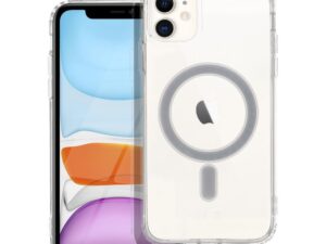 CLEAR MAG COVER case compatible with MagSafe for IPHONE 11 transparent