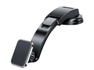 Car holder magnetic for center console F53-2 silver