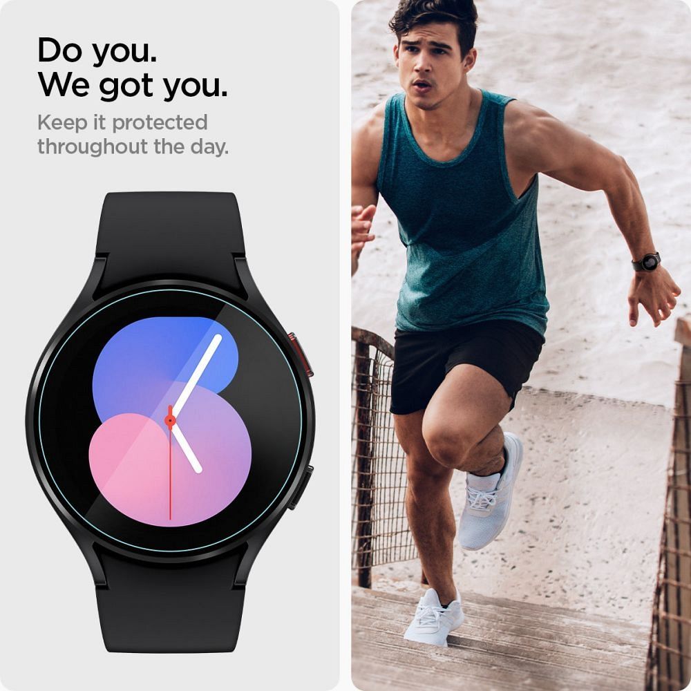 Tempered Glass SPIGEN GLAS.TR ”EZ-FIT” 2-PACK for SAMSUNG Galaxy Watch 4
/ 5 ( 40 MM ) - Image 10