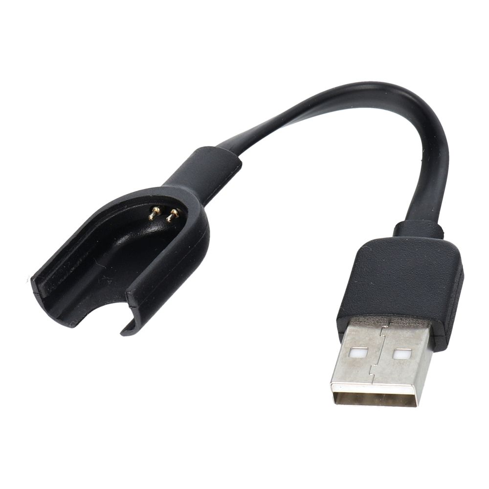 Cable USB A for charging XIAOMI Mi Band 3 0,15 m black - Image 2