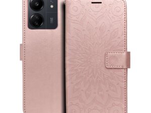 MEZZO Book case for XIAOMI Redmi 13C / POCO C65 mandala rose gold
