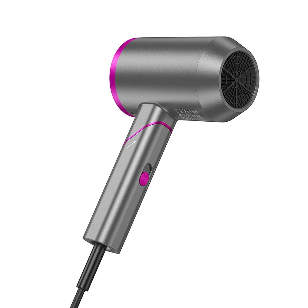 HOCO hot and cold air foldable hair dryer HP13 Plus rose red - Image 2