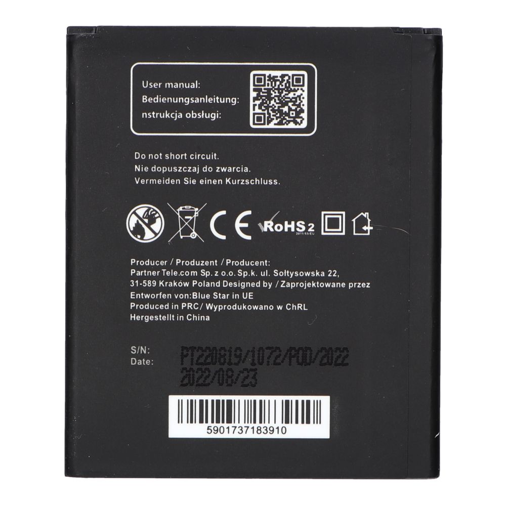 BLUE STAR PREMIUM battery for SAMSUNG S3 Mini I8190 1500 mAh - Image 2