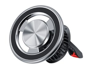 Car holder magnetic for aie vent compatybile with MagSafe F83 silver