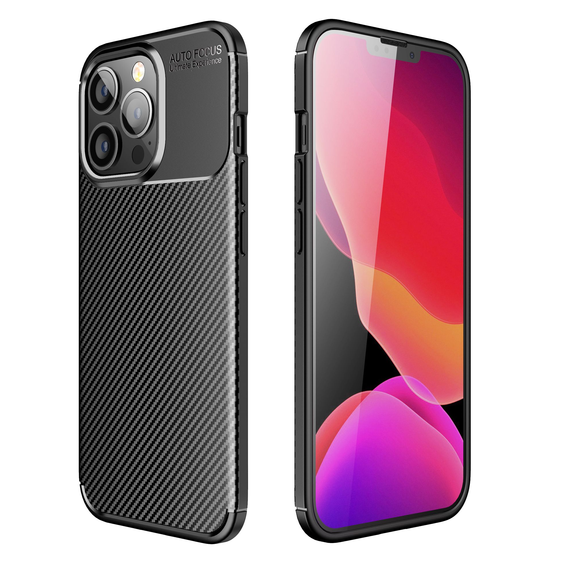 Case CARBON PREMIUM for IPHONE 14 Pro black - Image 4