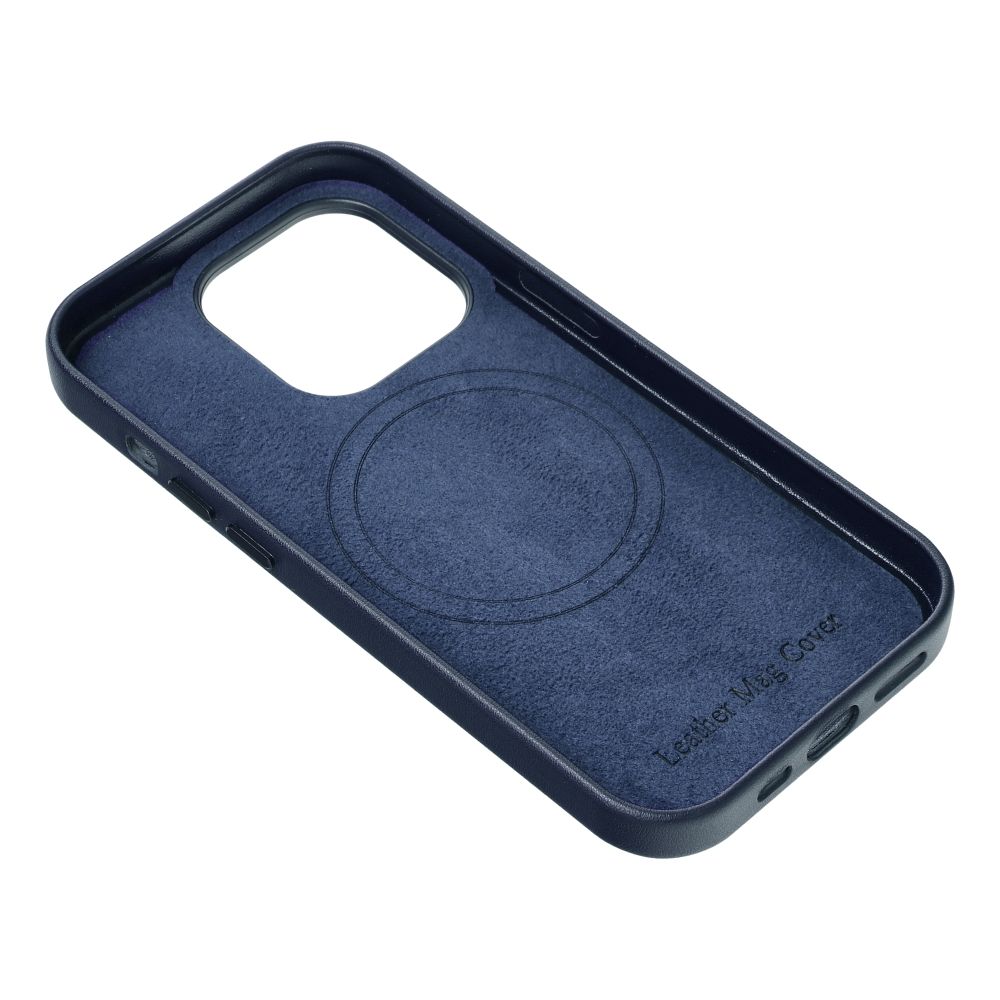LEATHER MAG COVER case for IPHONE 11 indigo blue - Image 4