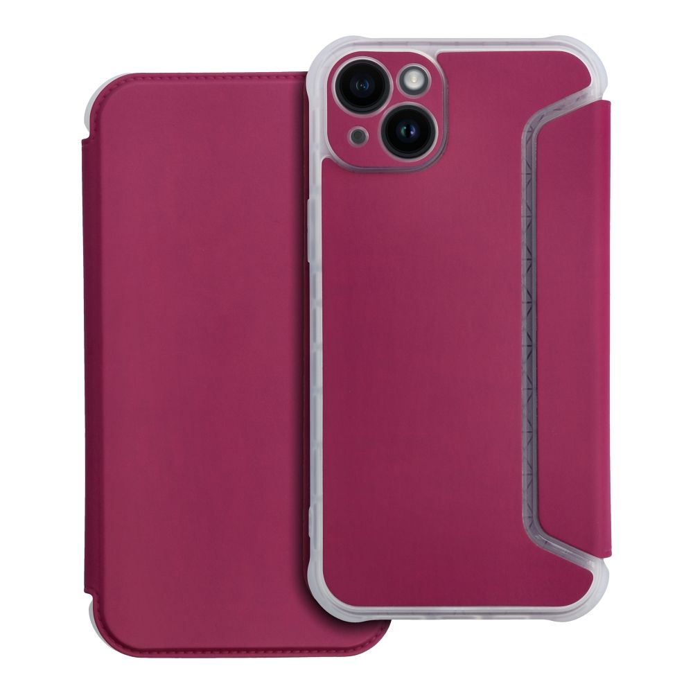 PIANO Book case for IPHONE 14 Plus magenta